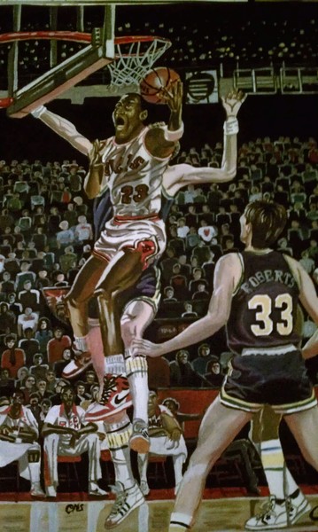 Michael Jordan 1984 Rookie of the Year