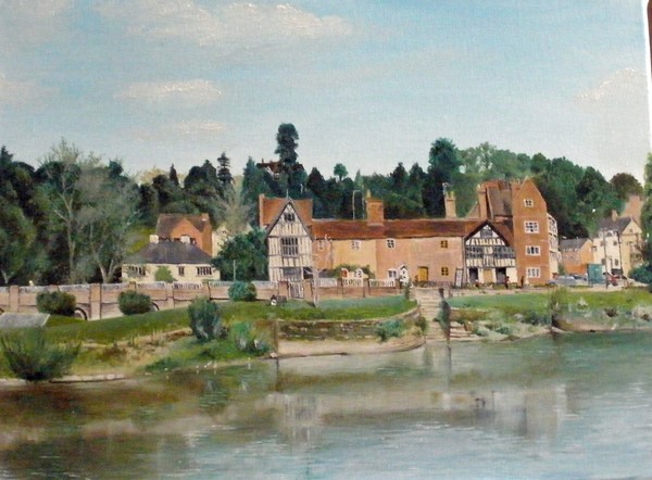 Across the river,Bewdley
