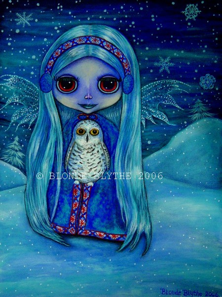 Snowy Owl Fairy Blythe