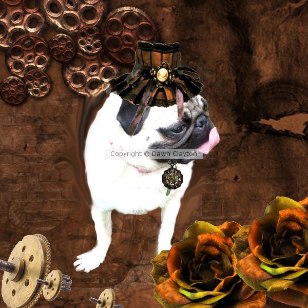 Steampunk Pug