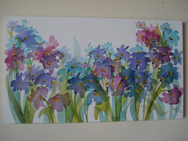 Flores azuis
