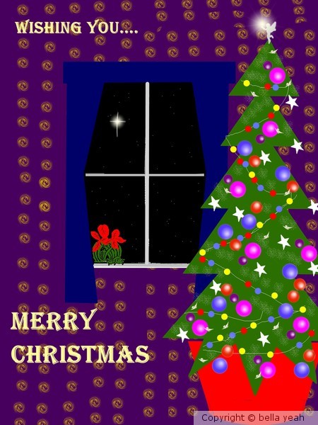 a christmas card