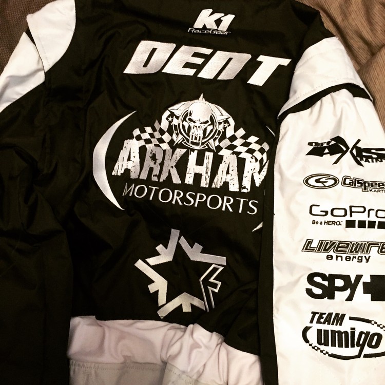 Embroidered Team suit design
