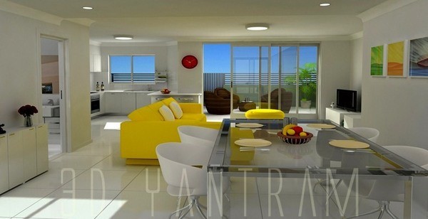 Sala de estar del diseño interior
