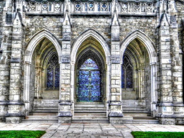 a church doorways tonemapped
