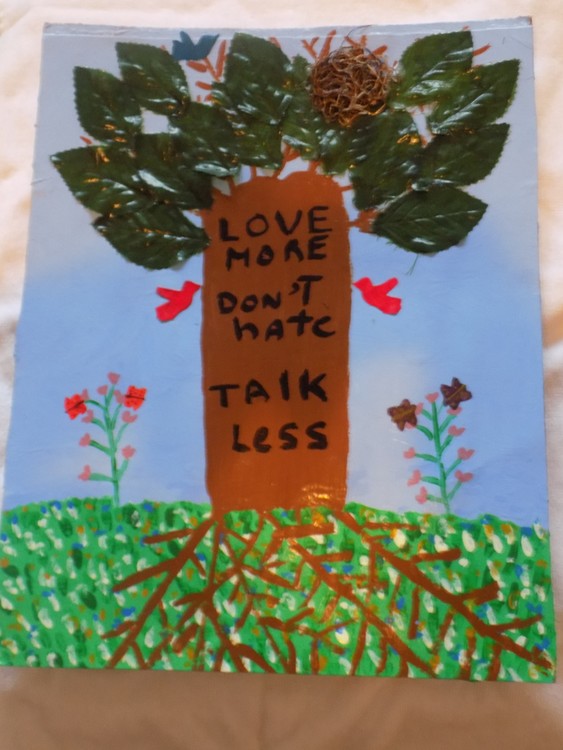 The Wisdom Tree Love More Dont Hate, Talk Less