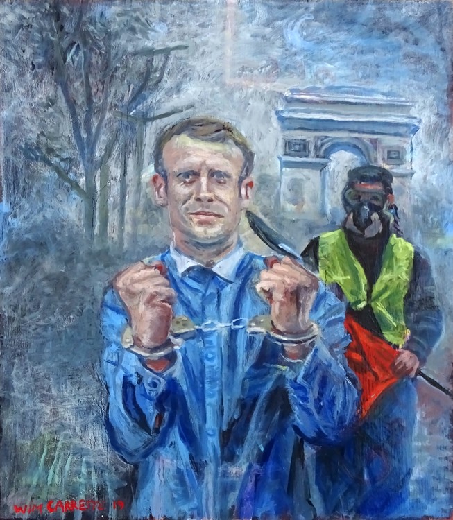 Victory of the -gilets jaunes- 