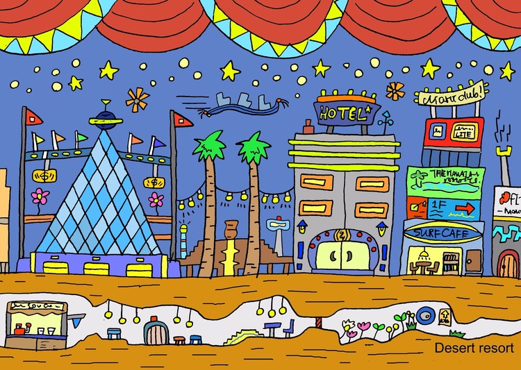 Desert resort