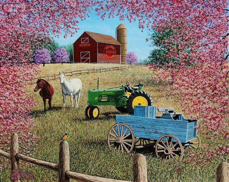 Springtime at the Huber Farm #2