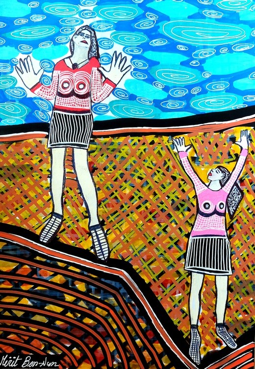 New paintings from Israel by Mirit Ben-Nun