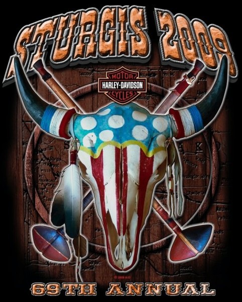 STURGIS BIKE RALLY 2009--HARLEY-DAVIDSON