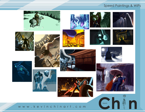 Speed Paintings