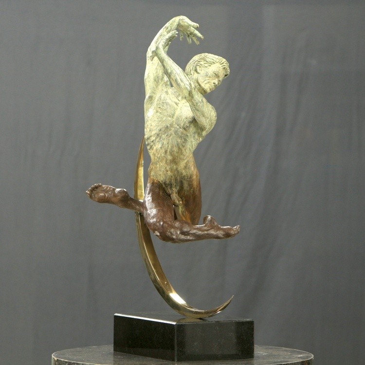 Dance of Freedom limited edition bronze sculpture 4 of 14