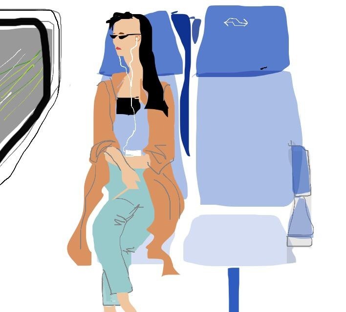 Traveling by train