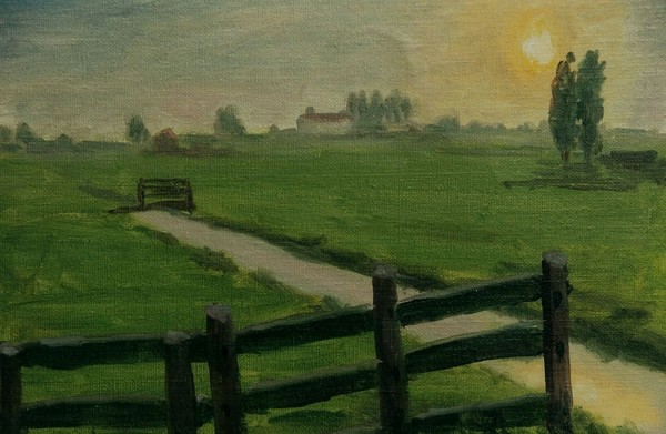 Summer sunset