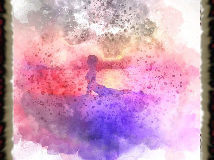 woman in motion