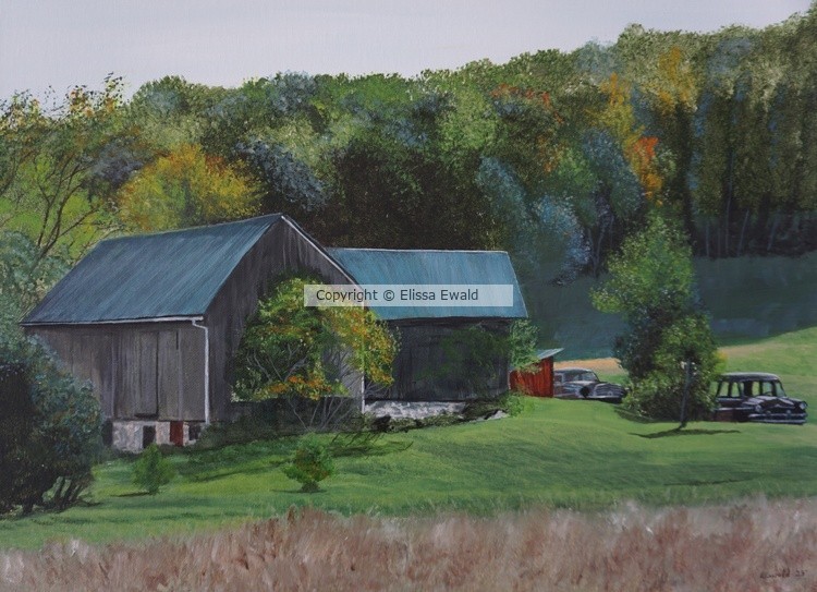 Behind the Barn