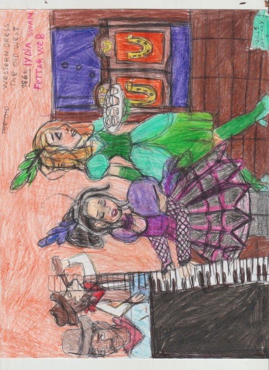 lydia webswanson the pianist playing a piano at crusty horseshoes' bar