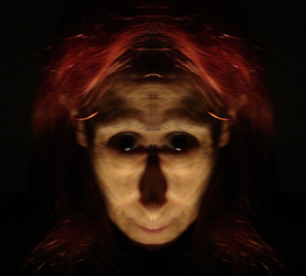 Witch in the dark