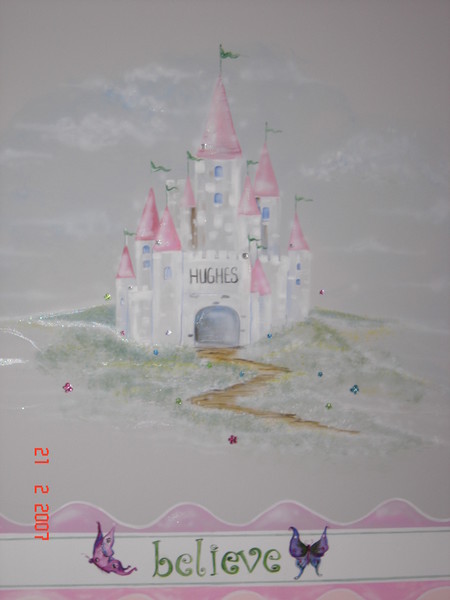 castle/mural