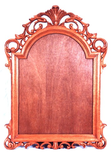 Sheer Elegance - Hand Carved Frame