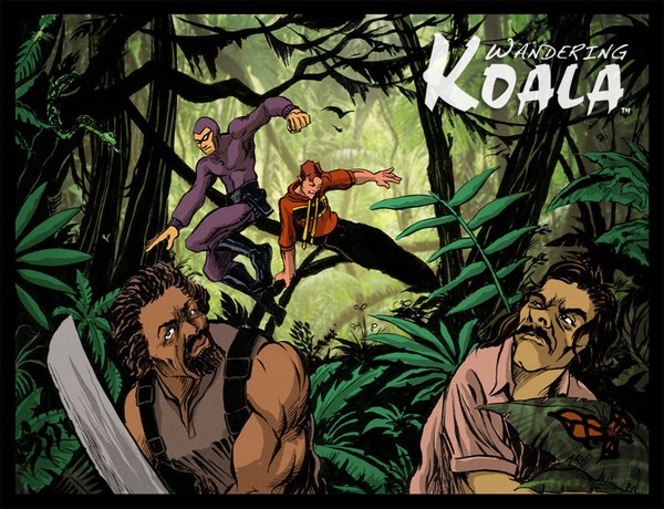 Wandering Koala meets The Phantom