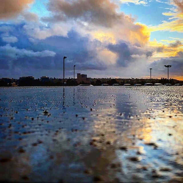 Stormy Sunset Clearing