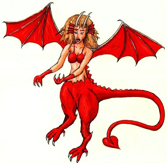 Red Dragoness