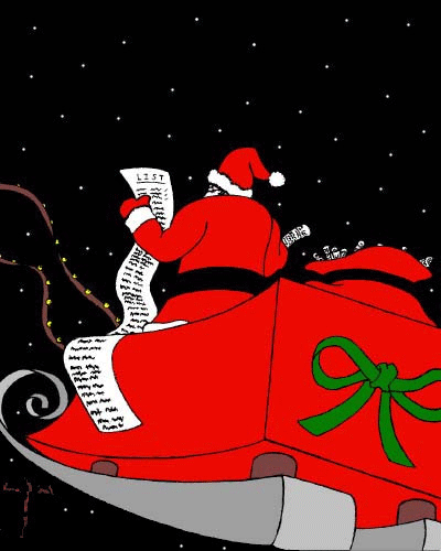Side Job Santa Screensaver