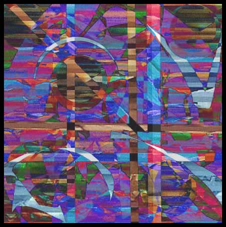 stained glass and blending