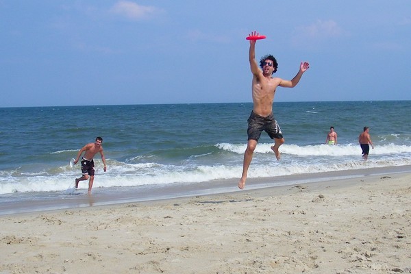 Brett Bigler Frisbee Champ