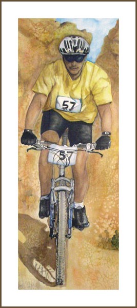 Dale at the triathlon