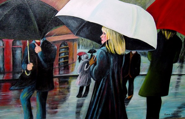 White Umbrella