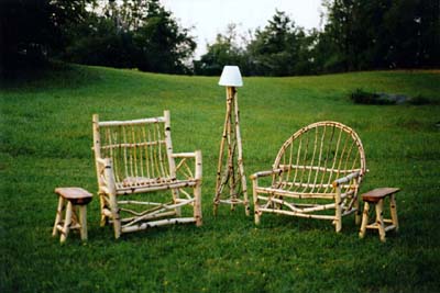 White Birch Settees