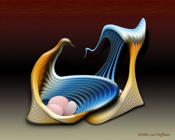 Three Eggs in the Nest