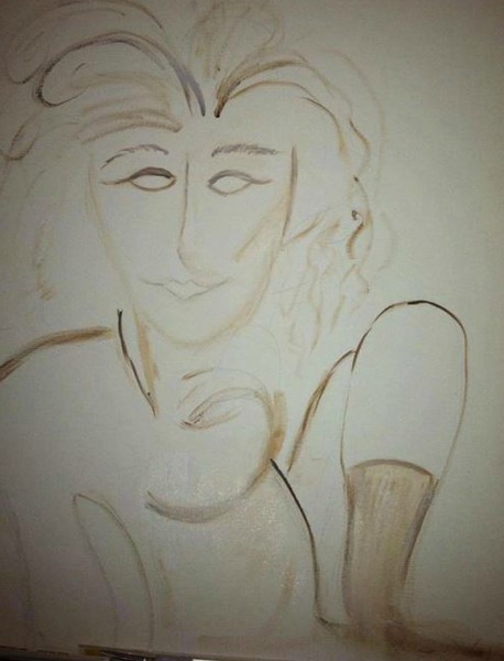 lady sketchn