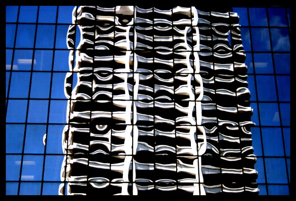 building reflection