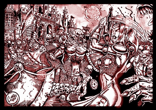 battle szene