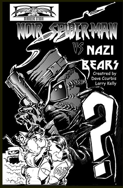 Noir Spiderman VS Nazi Bears