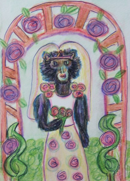 Monkey Bride #2 by P Miller