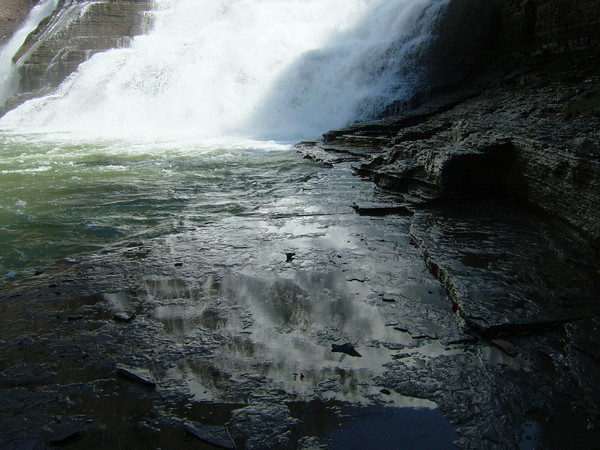 Slate ridden falls