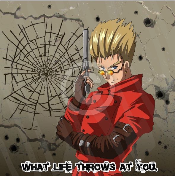 Fan art of Vash the Stampede