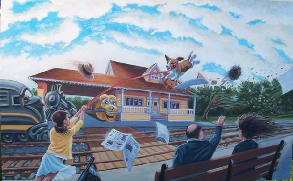 Small Train Station