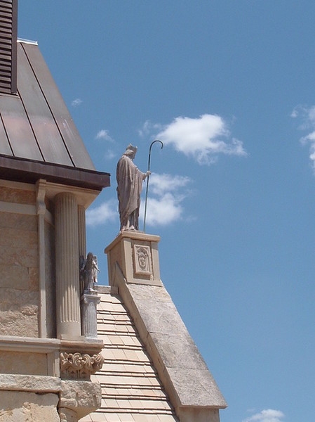 Statue on Texas Chapel