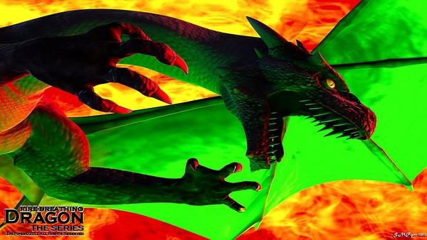 Fire Breathing Dragon Series - Dragon 9 of 10