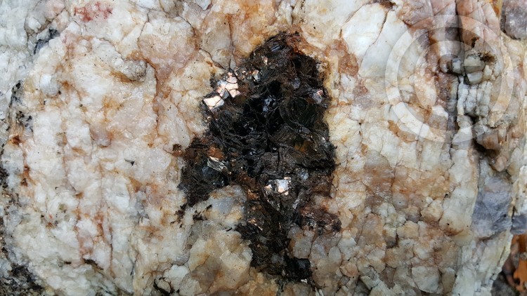 Beautiful Quartz with Mica Inside