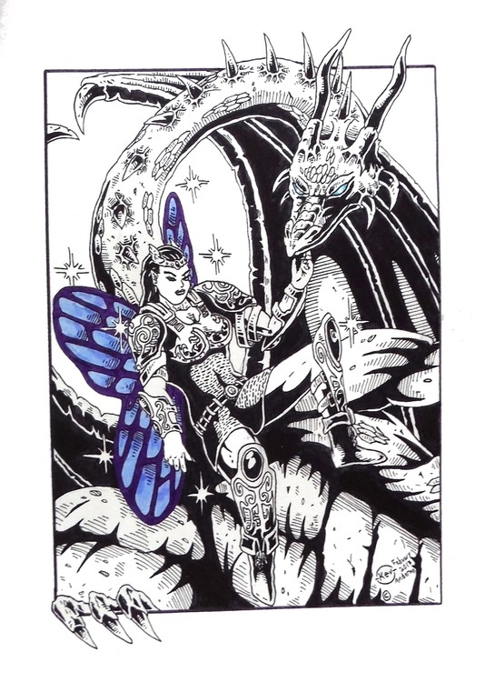Faeire and Dragon