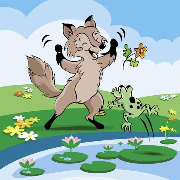 fox & frog