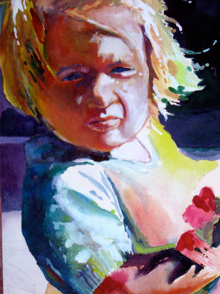 Self Portrait - Scowl on Duck