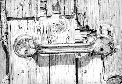 Old Barn door
